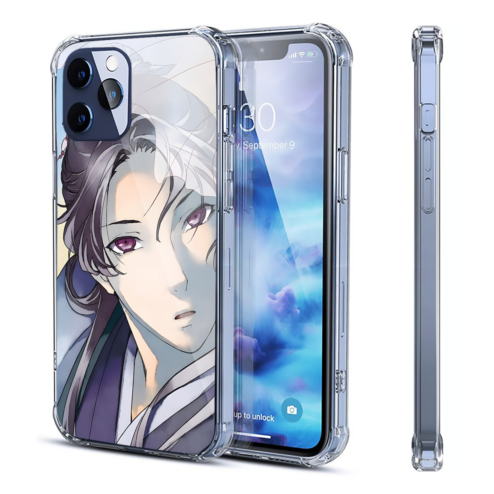 （画像用） 薬屋のひとりごと The Apothecary Diaries 【iPhone 12シリーズ対応】透明スマホケース（クリアソフトケース）